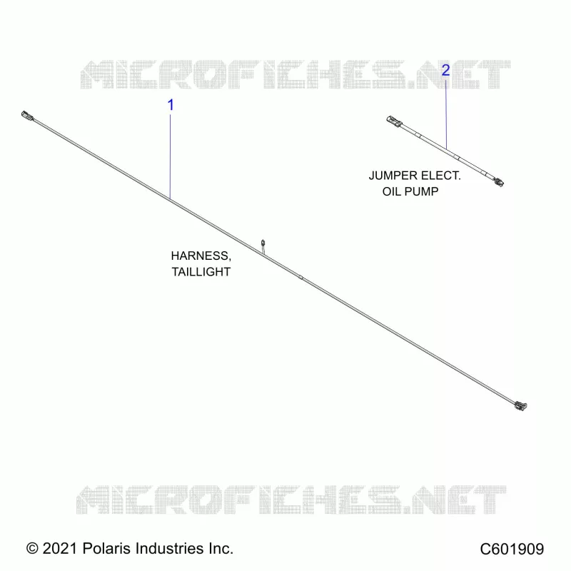 ELETTRICO, JUMPER WIRES & TAILLIGHT HARNESS