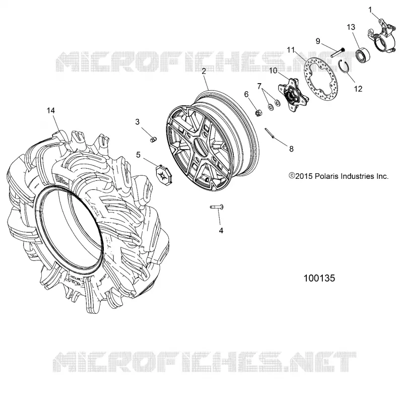 RUOTE, FRONT AND HUB