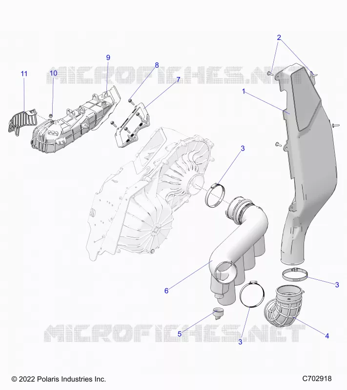 TRASMISSIONE, CLUTCH COVER DUCTING