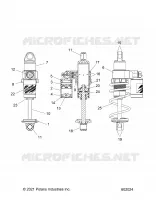 SUSPENSION, SHOCK ANTERIORE TRACK, VELOCITY
