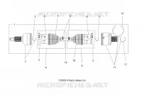 DRIVE TRAIN, DRIVE POSTERIORE ALBERO