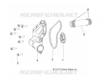 MOTORE, WATERPUMP IMPELLER AND COVER