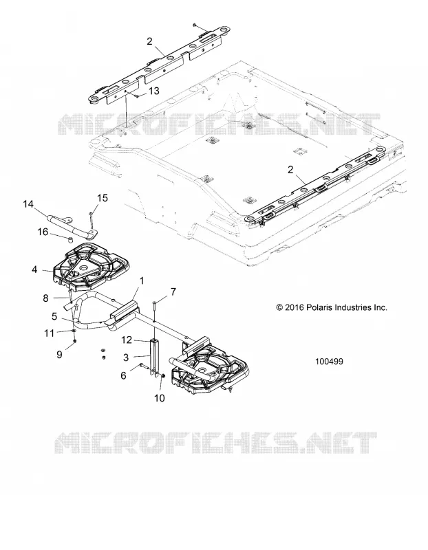 CARROZZERIA POSTERIORE RACK AND BOX SIDE RAILS