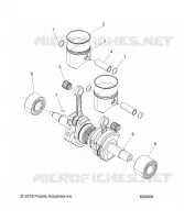 ENGINE, PISTON AND ALBERO MOTORE
