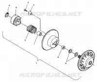 FRIZIONE DRIVEN ASSEMBLY SUPER SPORT 0940743 (4927742774022A)