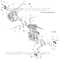ENGINE, ENGINE AND TRASMISSIONE MOUNTING