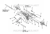 ANTERIORE COPPIA ARM RXL/0930768 and RXL SKS/0930568 (4922992299021A)