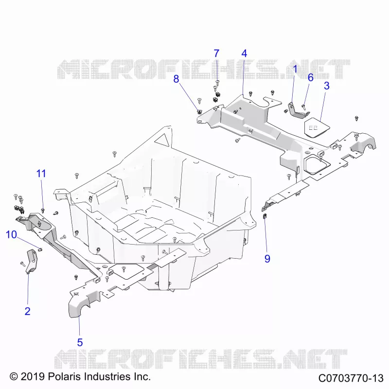 CARROZZERIA POSTERIORE RACK, MOUNTING
