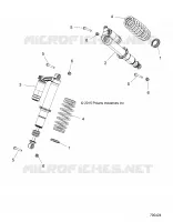 SUSPENSION, SHOCK ANTERIORE MOUNTING