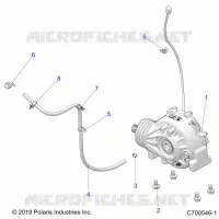 TRASMISSIONE, FRONT GEARCASE MOUNTING
