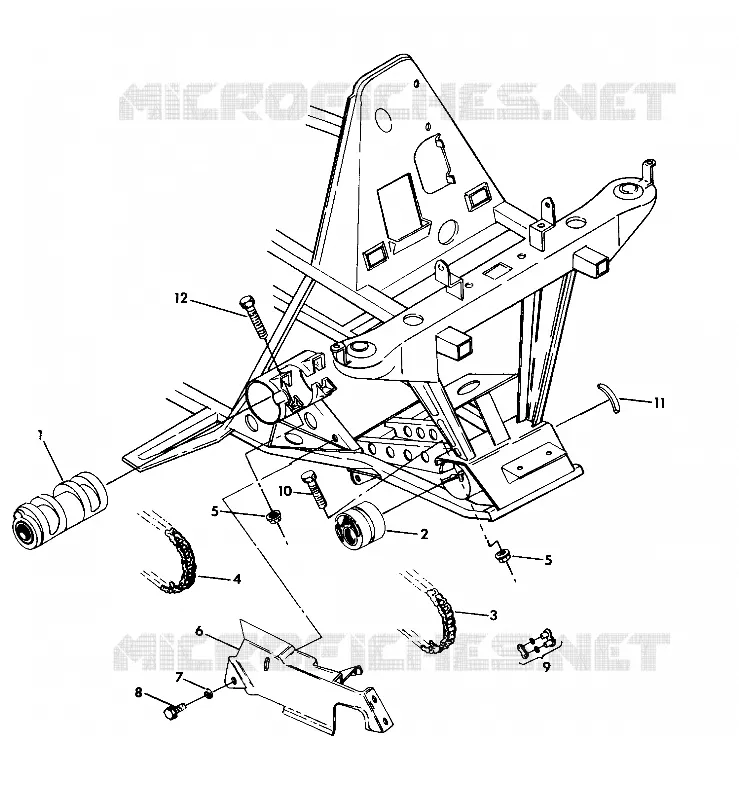 TRANSMISSIONE ANTERIORE MONTAGGIO 350 4X4
