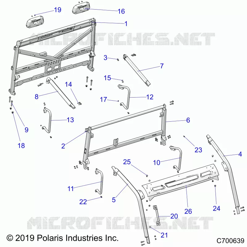 CHASSIS, CAB TELAIO