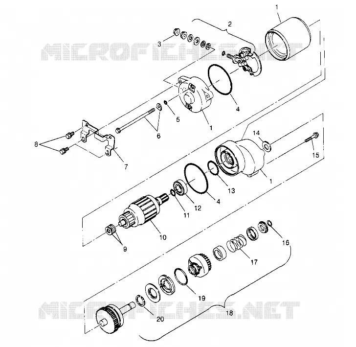 AVVIAMENTO MOTORE 4x4 300 W948130 (4926762676D001)