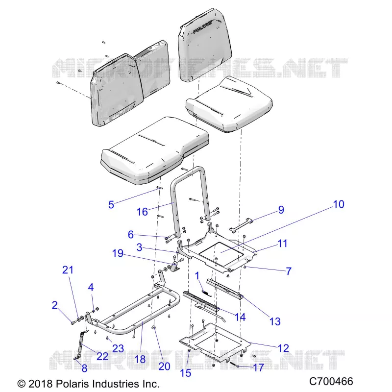 SEDE BASE AND SLIDER