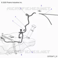 SISTEMA DI ALIMENTAZIONE CARBURANTE, LINES, STD.
