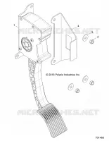 ENGINE, ACCELERATORE PEDALE