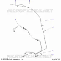 SISTEMA DI ALIMENTAZIONE CARBURANTES, FUEL LINES, STD.