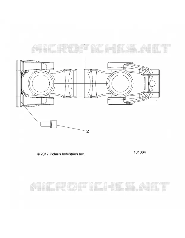 TRASMISSIONE, PROP SHAFT, REAR