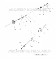 TRASMISSIONE, PRINCIPALE SCATOLA INGRANAGGI FORCHE SPOSTAMENTO
