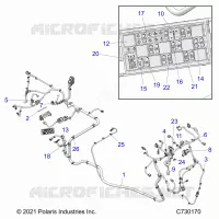 ELETTRICO, WIRE HARNESSES