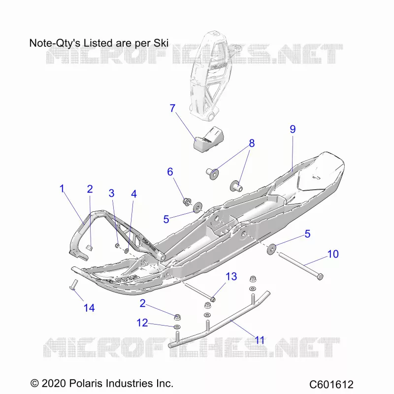 STEERING, SCIARE ASM