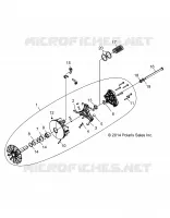 TRASMISSIONE, PRIMARY CLUTCH -Z19VBA87A2/E87AG/AK/LG (49RGRCLUTCHDRV1323181)