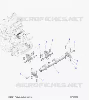 MOTORE, MOUNTING & LONG BLOCK