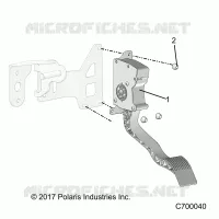 ENGINE, ACCELERATORE PEDALE