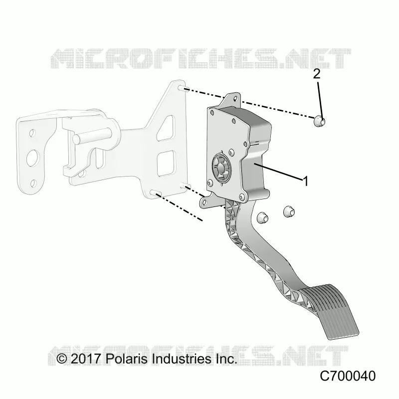 ENGINE, ACCELERATORE PEDALE