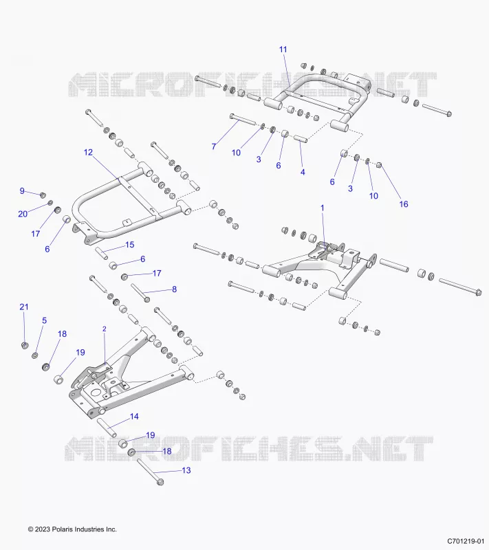 SOSPENSIONE POSTERIORE CONTROL ARMS