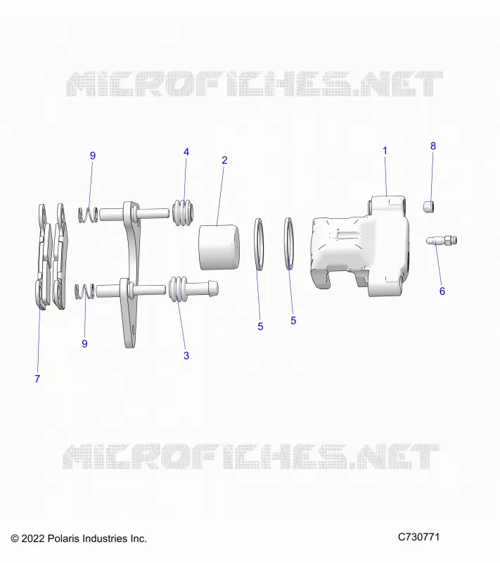 BRAKES, PINZA POSTERIORE