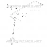 TORSION BAR, REAR