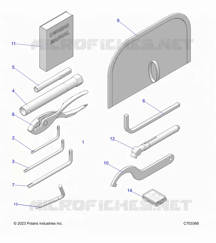 REFERENCE, MANUALE DEL PROPRIETARIO AND TOOL KIT