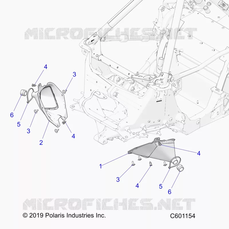 TELAIO, TIE ROD BOOT ASM.