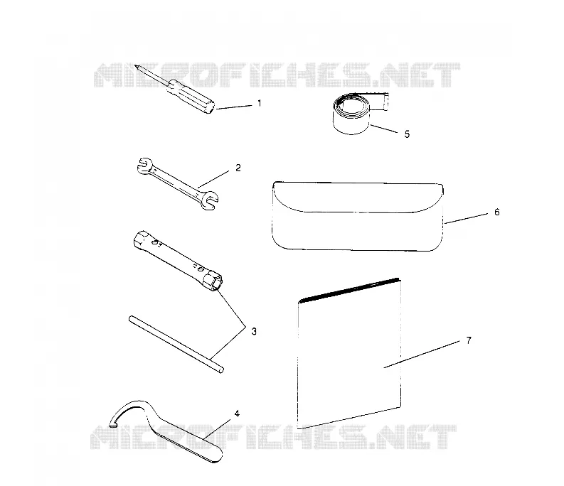 KIT DI STRUMENTI XLT SP 0966676 and  EUROPEAN XLT SP E966676 (4931703170C005)