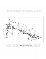 TRASMISSIONE, FRONT SCATOLA DEGLI INGRANAGGI INTERNALS