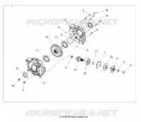 TRASMISSIONE, REAR GEARCASE INTERNALS