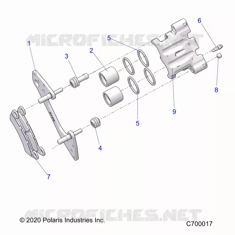 FRENO ANTERIORE CALIPER