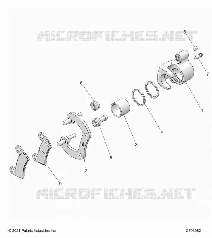 BRAKES, PINZA POSTERIORE