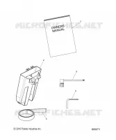 REFERENCES, MANUALE DEL PROPRIETARIO, TOOLS, BELT HOLDER