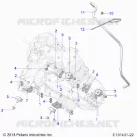 ENGINE, MOUNTING AND TRASMISSIONE MOUNTING