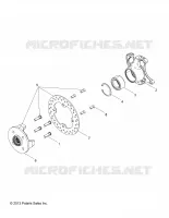 SOSPENSIONI ANTERIORI HUBS, DISKS AND KNUCKLES