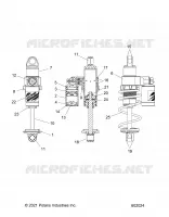 SUSPENSION, SHOCK ANTERIORE TRACK, VELOCITY 7045536