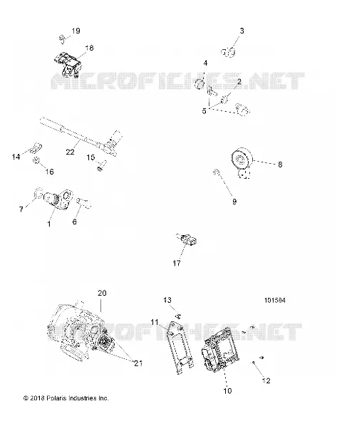 INTERRUTTORI, SENSORS AND ECM