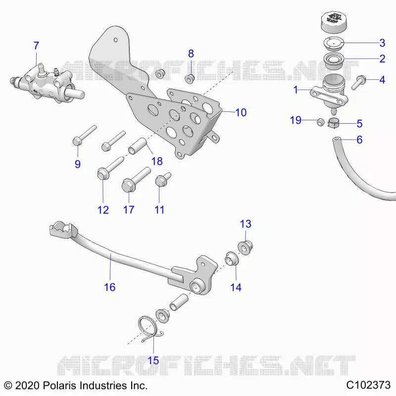 BRAKES, BRAKE PEDAL AND CILINDRO PRINCIPALE