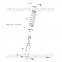 SUSPENSION, SHOCK ANTERIORE