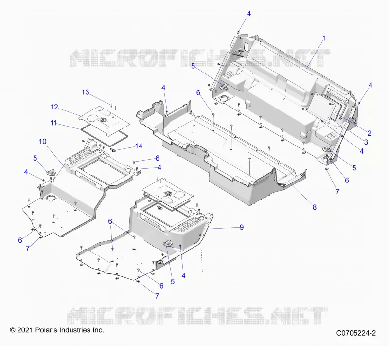 PAVIMENTO, REAR CLOSEOFFS