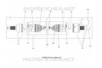 DRIVE TRAIN, DRIVE POSTERIORE ALBERO