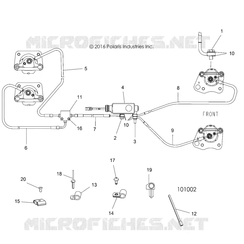 BRAKES, BRAKE LINES AND CILINDRO PRINCIPALE