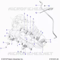 ENGINE, TRASMISSIONE MOUNTING & LONG BLOCK